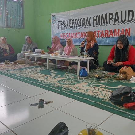 Silaturrahmi Untuk Kemajuan Negeri Himpaudi Kecamatan Mataraman Di Desa Bawahan Seberang